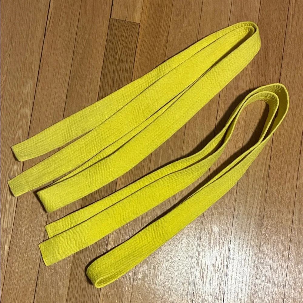 Yellow Martial Arts Belt